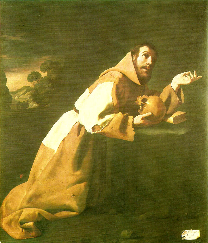 francis kneeling